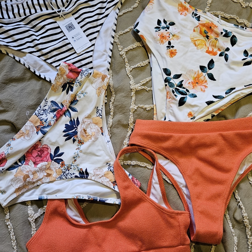 Lot of high cut new bikinis